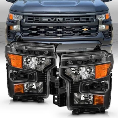 2024 Chevrolet Silverado 1500 Custom Crew Cab Short Box Headlights